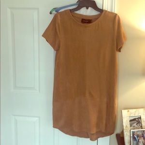 brand new with Tags MinkPink suede shift dress
